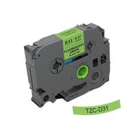 IGZLLBYJ 1pk 12mm etichetta nastro compatibile con PT etichetta Works con TZE TZE231 TZE-MQP35 TZE-MQ531 TZE-MQE31 TZE-MQF31 Modelli(TZe-D31)