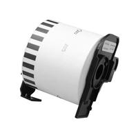 IGZLLBYJ Rotoli di etichetta continua compatibili DK-22205 62mm x 30,48 metri per stampante termica QL-700 QL-800 White Paper 1/3/5 Rolls(DK-22205 1 Roll)