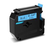 IGZLLBYJ TAPE MK M-K231 TAPPE compatibili per MK231 M-K 431 531 631 731 Black su bianco per i modelli di produttori di etichetta PT-65 PT-70 PT-80(Black on blue)