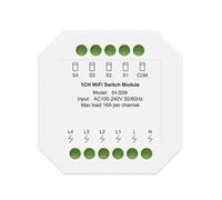 IH-S09 Tuya 1CH WiFi Module 16A AC100-240V Works Life for Alexa for with Voice Control