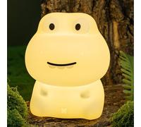 IHALO Luce Notturna Bambini Dinosaur Lampada da Comodino, Luci Della Camera da Letto Dormi Leggero con 7 Colori Lucina Notte, Luminosità Regolabili, Touch Lampada Notturna Colorata per Bambini