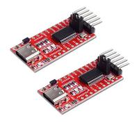 iHaospace 2 adattatori per convertitore seriale da USB C a TTL seriale 3,3 V e 5 V compatibile con FT232RL compatibile con Arduino