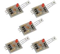 iHaospace 5V Laser Recevier Sensor Module Relay Switch for Arduino (Pack of 5)