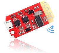 iHaospace Bluetooth Receiver Board BT 5.0 Stereo Audio Amplifier 2x5W Mini Power Amp Module 3.7-5V for DIY Wireless Speaker