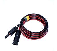 iHaospace Cavo PV maschio 4 mm2 solare su XT60 cavo di ricarica 3,6 m /12FT 12AWG per Ecoflow Delta Pro River Mini Bluetti EB55 Powerstation Solar Generator con pannello solare