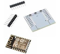 iHaospace esp8266 ESP - 12 F WiFi Serial Module Board Wireless Transceiver Network Development Board for Arduino with Adaptor Plate 3 x ESP-12F