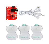 iHaospace Modulo ECG AD8232 Misurazione ECG Sensore di frequenza cardiaca Kit Sensore di monitoraggio ECG per Arduino ECG dispositivo modulo sensore sensore ECG kit sensore ECG