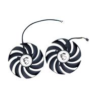 iHaospace Replacement Graphics Card Cooler Fan Compatibile con MSI GeForce RTX 3060 Ti GAMING X 8G LHR, 3060 GAMING/X, 3050 GAMING/X, PLD10010B12HH, 2 cuscinetti a sfera, 95 mm