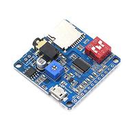 iHaospace Voice Playback Module MP3 Music Player Board 5W MP3 Playback Serial Control SD/TF Card for Arduino