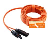 iHaospace XT60i - Cavo di ricarica da spina a energia solare, 3 m/5 m, 12 AWG XT60i, prolunga per Ecoflow River and Delta Series Bluetti, Anker Solix Power Station Solar Panel (3 m)