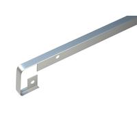 IHC Modanatura di finitura, 38 mm, listello di collegamento, 600 mm, colore: alluminio