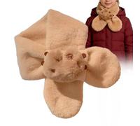 Ihdjasg Capybara, sciarpa di peluche per bambini, scaldacollo, scaldacollo, sciarpa morbida, scaldacollo, per ragazze, feste a tema, compleanni, vacanze, viaggi, scuola, cammello, Siehe Beschreibung