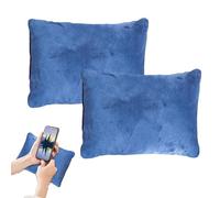 Ihdjasg cuscino da viaggio - 2 pezzi di imbottitura portatile, 28 cm x 18 cm, cuscino per il sonno di mezzogiorno - per polso vita ginocchio supporto sedia divano scrivania viaggio