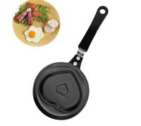 Ihdjasg Mini padella per omelette, antiaderente, piccola | Padella per uova per arrostire in modo sano bistecche, pancake, fornelli a induzione, utensili da cucina,