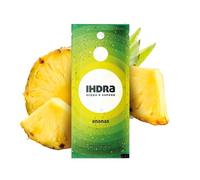 IHDRA - 100 Bustine Insaporitore Acqua Senza Zucchero - 100% Naturale, Senza Glutine, Con Estratti di Frutta e Piante | Bustina Da 1,6g x 0,5L | Insaporitore Acqua Dal Gusto IRRESISTIBILE, Ananas