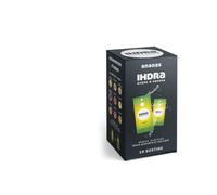 IHDRA - Insaporitore per Bevanda Fresca Gusto ANANAS, 10 Bustine da 1,6gr, Preparato Polvere Solubile In Acqua, Ideale Per Sport, Vegan, Senza Zuccheri aggiunti e Senza Glutine, Made In Italy.