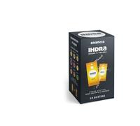 IHDRA - Insaporitore per Bevanda Fresca Gusto ARANCIA, 10 Bustine da 1,6gr, Preparato Polvere Solubile In Acqua, Ideale Per Sport, Vegan, Senza Zuccheri aggiunti e Senza Glutine, Made In Italy.