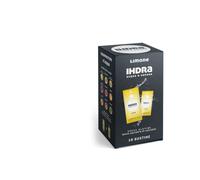 IHDRA - Insaporitore per Bevanda Fresca Gusto LIMONE, 10 Bustine da 1,6gr, Preparato Polvere Solubile In Acqua, Ideale Per Sport, Vegan, Senza Zucchero aggiunti e Senza Glutine, Made In Italy.