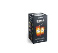 IHDRA - Insaporitore per Bevanda Fresca Gusto MANGO, 10 Bustine da 1,6gr, Preparato Polvere Solubile In Acqua, Ideale Per Sport, Vegan, Senza Zuccheri aggiunti e Senza Glutine, Made In Italy.