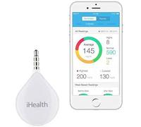 iHealth Align BG1 Glucometro Misuratore di Glicemia Compatto, Batterie, Fornito con 10 Lancette Pungidito, 10 Protezioni per Smartphone e Custodia