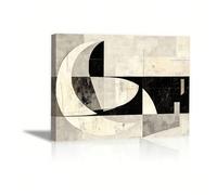 IHHGNB Quadri moderni astratti da parete, quadri su tela con rime geometriche, opere d'arte per pareti, stampe artistiche minimaliste (70x100 cm/senza cornice)