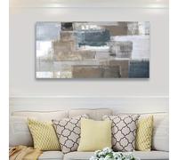 IHHGNB Stampe su tela di grandi dimensioni per quadri astratti vintage, decorazioni per soggiorno, decorazioni murali per camera da letto (75x150 cm/senza cornice)