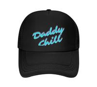 IHIUHGCN Cappello da Baseball Daddy Chill Cappelli Unici Cappelli Divertenti Cappelli Big Size Cappello Party Cappello Ragazza da Uomo