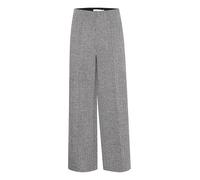 Pantaloni da donna Ichi Ihkate Jacquard Pa9 Noir S