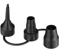 IHLOOTD Adattatore Pompa Gonfiabile, Adattatore per Pompa SUP, Adattatore valvola con 3 ugelli d'Aria, Adattatore della valvola dell'Aria per Gommoni, Stand Up Paddle Board, Letto Gonfiabile (A)