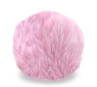 IHLOOTD Coda da Coniglio Costume, Simpatiche Palline di Peluche, Bunny Tail, Codas da Coniglietta, Accessori per Costumi da Coniglio, Adatti per Halloween, Pasqua, Cosplay (1, Rose, 10cm)