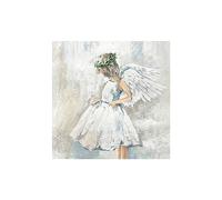 IHR Ideal Home Range - Tovaglioli di carta My Angel, 20 pezzi, 33 cm x 33 cm