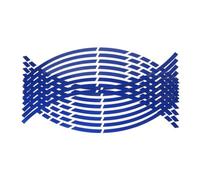 ihreesy Adesivi per Ruote Auto,Strisce Adesive per Cerchioni Adesivi per Mozzi Auto Decorazione Pneumatici Adesivi Riflettenti Accessori per la Decorazione dell'auto per Auto,Moto,Cerchioni,Blu