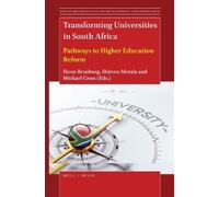 Ihron Rensburg Transforming Universities in South Africa (Tascabile)
