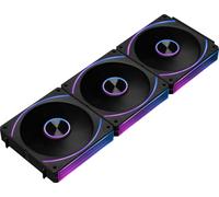iHTP Ventola UNI 120 mm ARGB PWM EY120 Reverse Case Fan, collegamento a margherita, confezione da 3