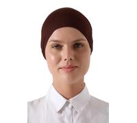 ihvan online, Hijab Cap, Beanie Undercap sciarpa, turbante capo avvolgere per le donne, avvolgere i capelli, musulmano sotto sciarpa Hijab Cap, Marrone chiaro, taglia unica
