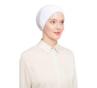 ihvan online, Hijab Cap, Beanie Undercap sciarpa, turbante capo avvolgere per le donne, avvolgere i capelli, musulmano sotto sciarpa Hijab Cap, bianco, taglia unica
