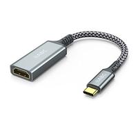 IIABC Adattatore da USB C a HDMI, adattatore da USB di tipo C a HDMI 4K compatibile con iPhone 15 Pro/Max, MacBook Pro/Air 2023, iPad Pro, iMac, Galaxy S23, Dell XPS, Pixelbook, Microsoft e altri