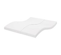 Iiaky 4016660 Materasso in Schiuma Bianco 180x220 cm 7 Zone Durezza 20 ILD Materasso Memory Matrimoniale,Alleviamento Punti di Pressione,Ortopedico,Antiacaro,Anallergico e Antibatterico