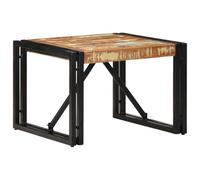 Iiaky 4016680 Tavolino Salotto Multicolore 50x50x35cm Legno Massello Recupero Tavolino da Salotto in Legno| Tavolo da Caffè | Coffee Table | Tavolini Basso Moderno
