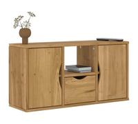 Iiaky 4103605 Mobile Porta TV con Cassetto ODDA 79x24x40 cm in Legno di Pino Mobile Porta TV per Soggiorno,Mobile TV per Salotto in Legno