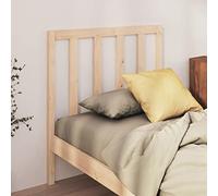 Iiaky 817665 Testiera per Letto 81x4x100 cm in Legno Massello di Pino Copri Testata Massello Letto Schienale Per Testate Comodino Decorazione Copertina