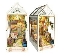 iiecreate Kit fai da te in legno 3D, per casa delle bambole, decorazione per scaffale di nozze, con LED fermalibri fai da te, kit per casa delle bambole, artigianato, hobby, regali (SQ-22)