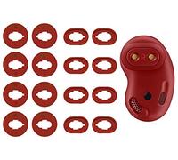 IiEXCEL Galaxy Buds Live - Cuscinetti adattatori per auricolari, 8 paia di ricambio S/L, 2 dimensioni, compatibili con Samsung Galaxy Buds Live 2020, rosso