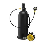 IIGEN Bombola Respiratore for Immersione Bombola di Ossigeno Attrezzatura Subacquea Portatile Professionale Mini Set Completo for Principianti Muta da Sub Stabilità ultraelevata(A)