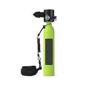 IIGEN Bombola Respiratore for Immersione for Immersioni Subacquee for Nuoto Mini Tuta di Salvataggio di Emergenza Gonfiabile Portatile Stabilità ultraelevata(Groen)