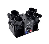 IIGEN Macchina per coriandoli Coriandoli Streamer 120W Cannon Machine Controllo elettrico Ventilatore Elettrico 4 Pipe Paper Confetti Launcher Cannon