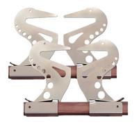 IINCOOY Artist Hand Support Bridge Metal Wrist Rest Bracket | Metal material Gravity self-locking Adjustable height and angle Suitable for canvases under 2.3 feet