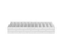 IINE Switch Game Card Storage Rack, 12 pezzi Switch Game Card Storage Tower, Porta carte per Switch Game Card, Scatola di visualizzazione per schede di gioco per interruttore (bianco)