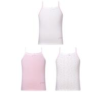 iiniim 3 pz Canotte da Ragazza in Cotone Canottiera Bambine e Ragazze Canotta Intima Elastiche Canotte Bimba Top Senza Maniche Canotta 3-4 Anni