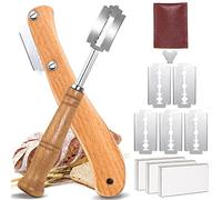 IIRC Taglierino per Pane, Lametta per Pane, Coltello da Pane per impasto Coltello da panettiere con 20 lame. Il regalo perfetto